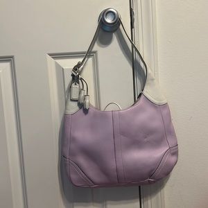NWOT Coach Pebbled Leather Hobo Bag